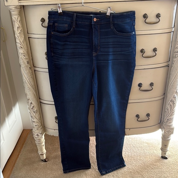 Dark Blue Denim Jeans - Picture 1 of 4